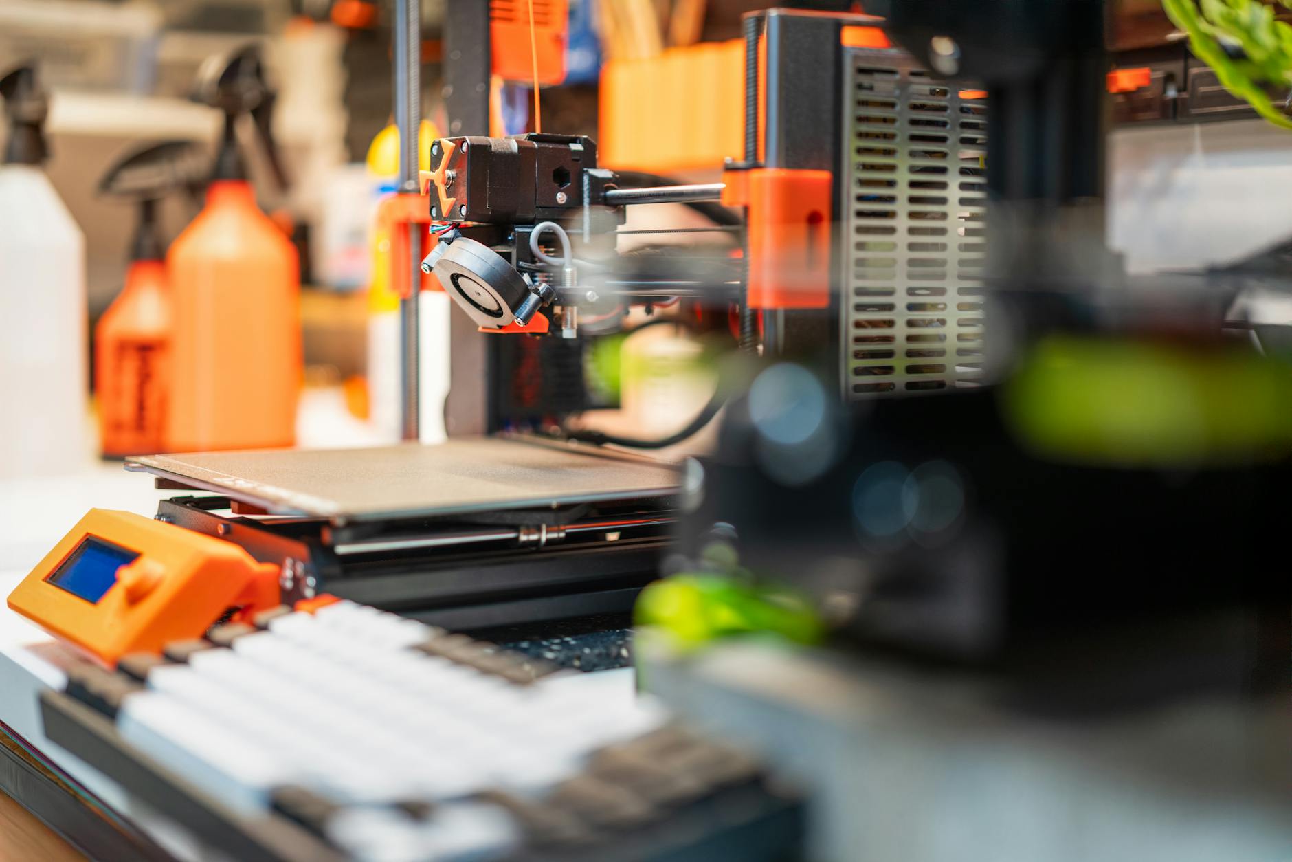 Colorful abstract design illustrating how zapier ai integrates with hubspot for seamless marketing automation.